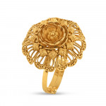 22ct Gold Adjustable Ladies Ring | Rosettes Collection