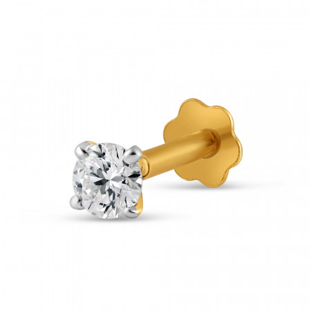 Nose rings near me. Buy diamond gold nose stud in UK
