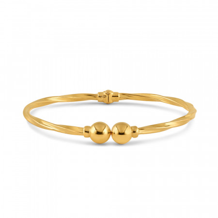 22ct Gold Bangle For Women | Daily Wear | Size 2.6