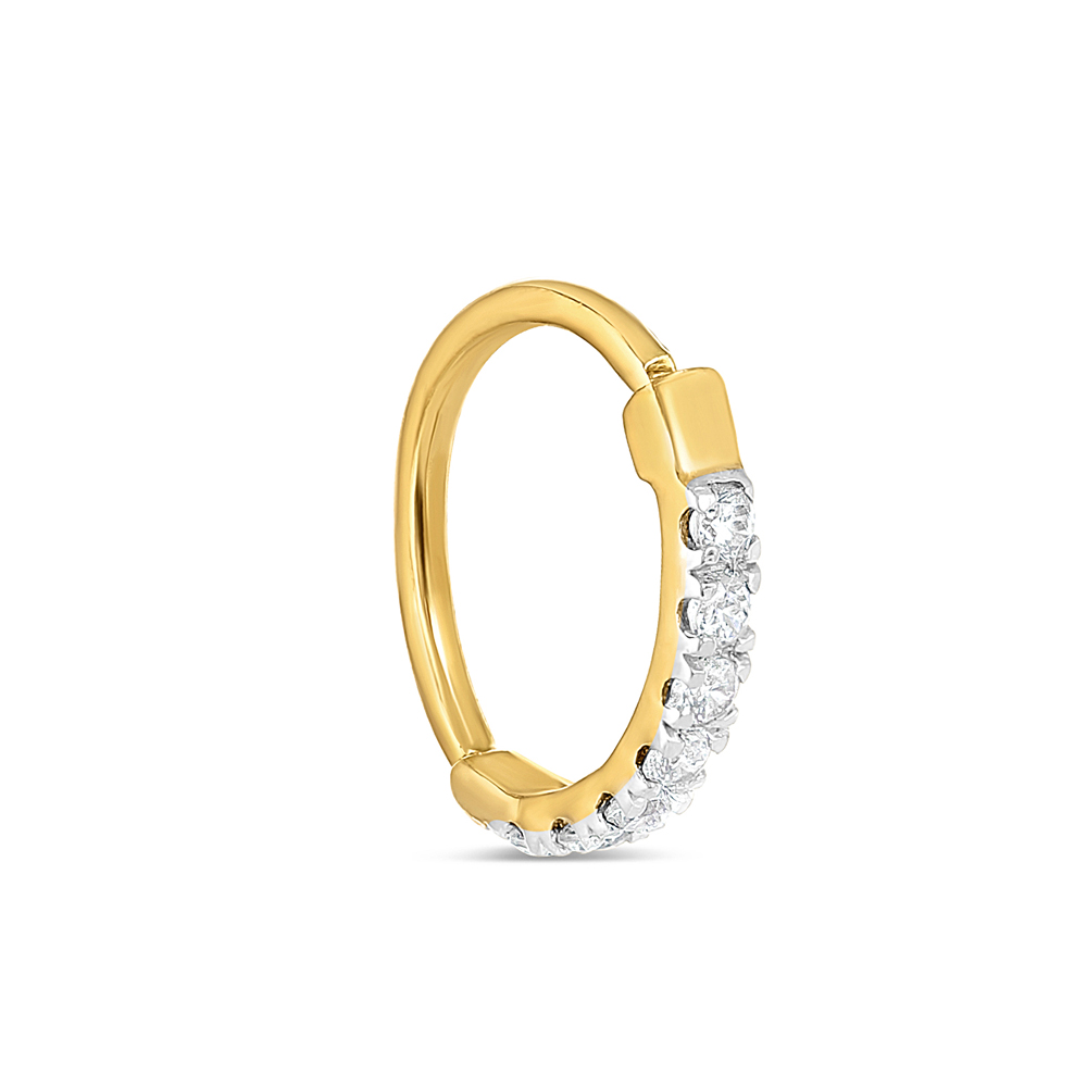 Nose ring 22kt gold store