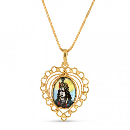 22ct Gold Lord Krishna Pendant