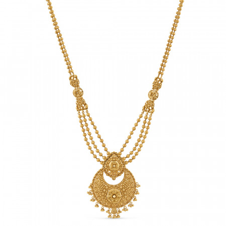 22ct Gold Teenlada Necklace | Rosettes Collection