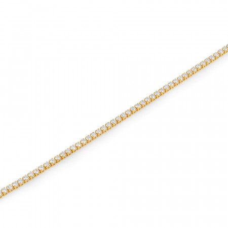 18ct Yellow Gold Ladies Bracelets With Diamond Stones