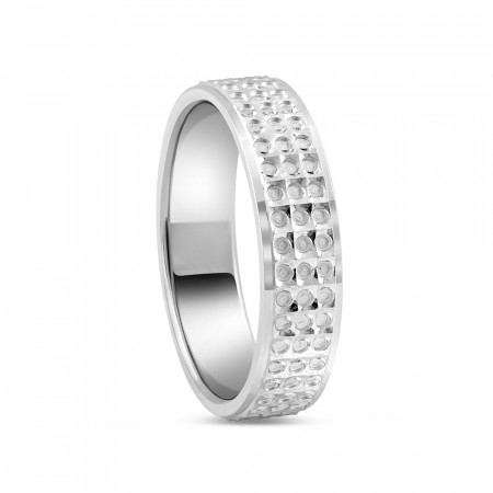 Platinum Wedding Band Ring | Size O | 5 mm