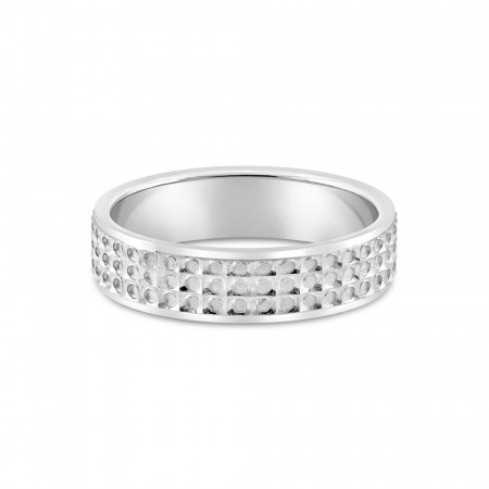 Platinum Wedding Band Ring | Size O | 5 mm