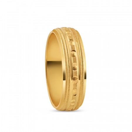 22 carat Gold Band | Size O | 6mm