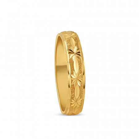 22ct Gold Ladies Ring | M Size | 4mm