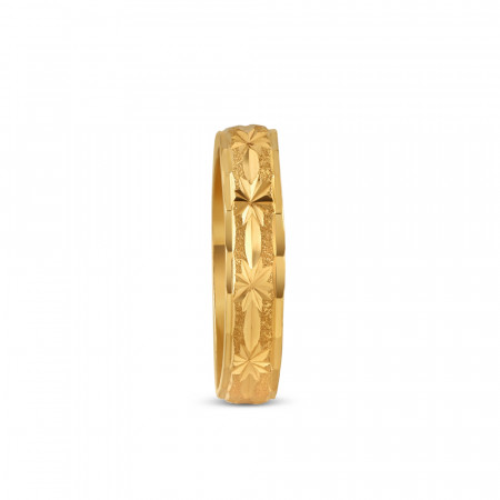 22ct Gold Ladies Ring | M Size | 4mm