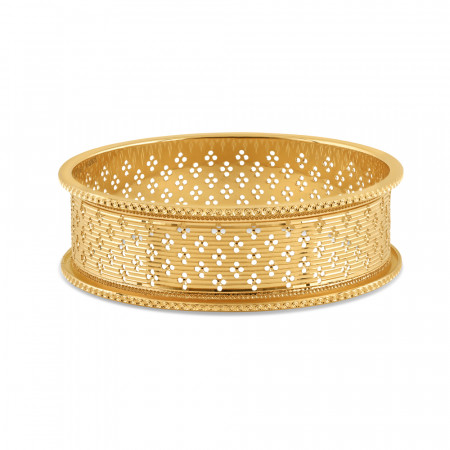 Fancy Designer Gold kada | Bridal Wear | Size 2.6