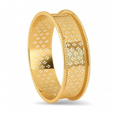 Fancy Designer Gold kada | Bridal Wear | Size 2.6