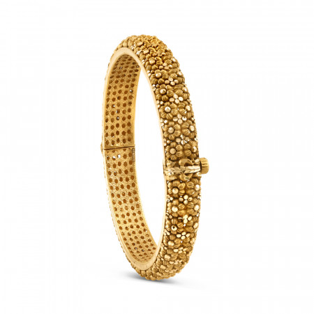 22ct Gold Bangle for Bridal  | Size 2.4 | Rosettes Collection