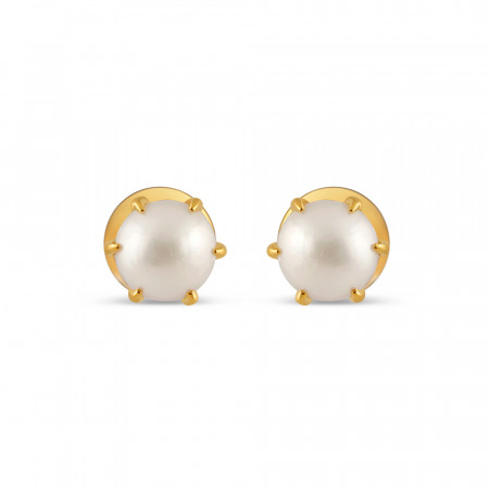 22ct Gold Pearl Stud Earring | 5mm