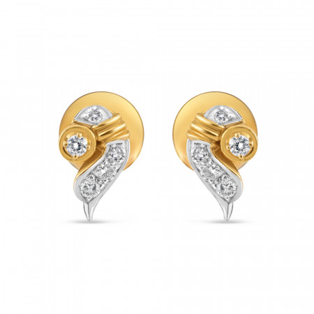 22ct Gold Fancy Ladies Stud Earring