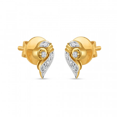 22ct Gold Fancy Ladies Stud Earring