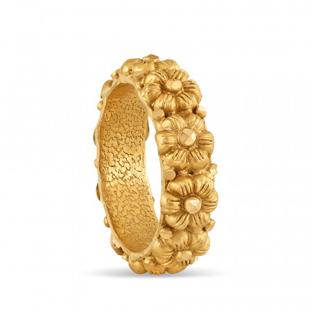 22ct Gold Ladies Ring | L Size | Rosettes Collection