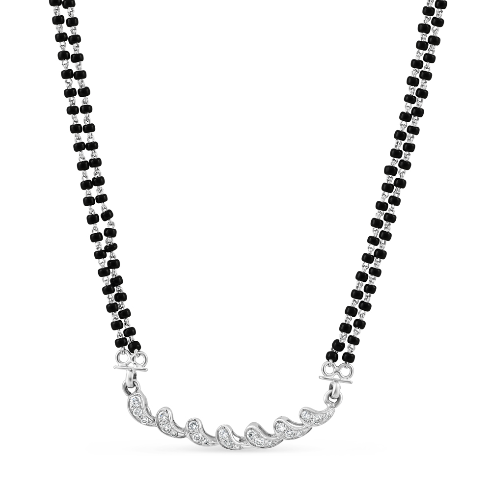 Diamond mangalsutra price on sale