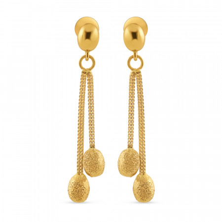 22ct Gold Drop Earrings UK