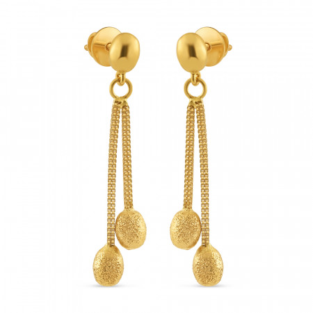22ct Gold Drop Earrings UK