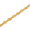 22ct Gold Ladies Fancy Bracelet | 6.5 Inches
