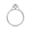 Platinum Ring with Diamond
