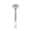 Platinum Ring with Diamond