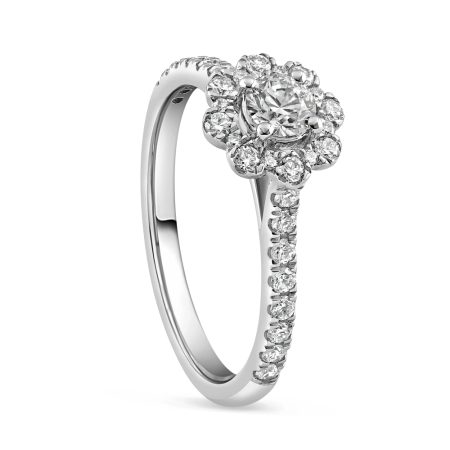 Diamond Ring in Platinum