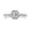 Diamond Platinum Engagement Ring