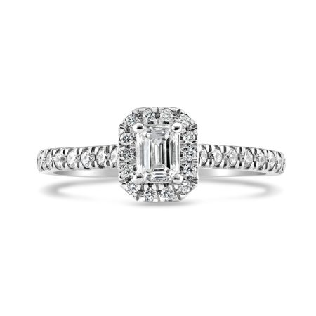 Diamond Platinum Engagement Ring