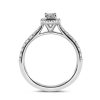 Diamond Platinum Engagement Ring