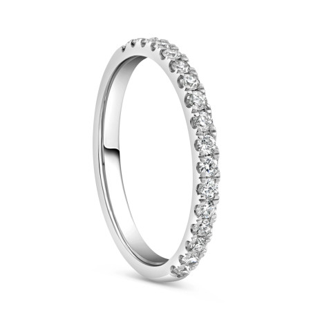 Platinum Eternity Diamond Ring UK
