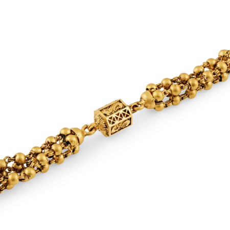 Rosettes Collection 22ct Gold Bracelets | 7.5 Inches