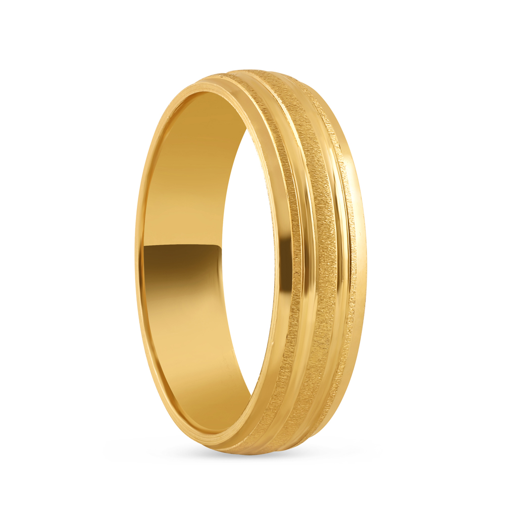 yellow gold wedding bands Shop Modern bands at PureJewels UK