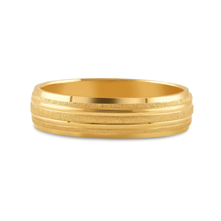 22 carat Gold Band Ring | Size Q | 5mm