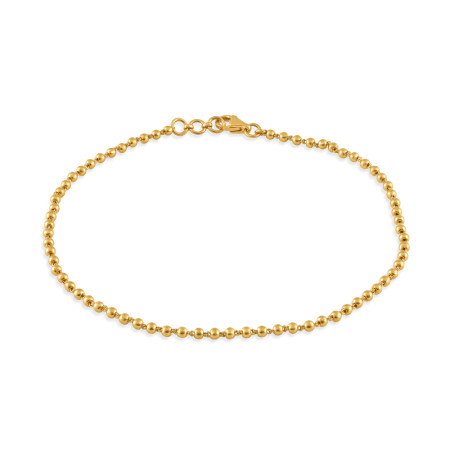 Anklet 22ct Gold  | 10 Inches | Glow collection