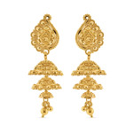 22ct Gold Jhumkha Earring | 11mm | Jali Filigree Collection | 1.5 Inches 22ct Gold Jhumkha Earring | 11mm | Jali Filigree Collection | 1.5 Inches