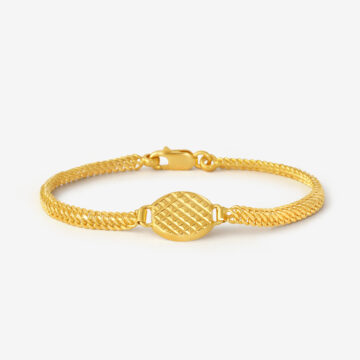 22ct Gold Baby Identity Bracelet