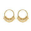 22ct Gold Hoop Earring with Beads