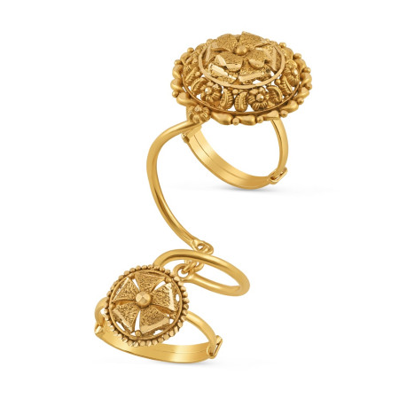 22ct Gold Ring | Size Adjustable | Rosettes Collection