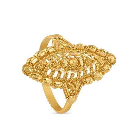 22ct Gold Ring for Women | Size N 1/2