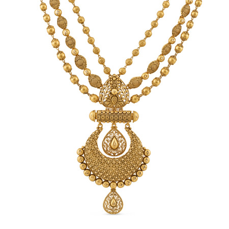 22ct Gold Armari Necklace | Antique Style Necklace