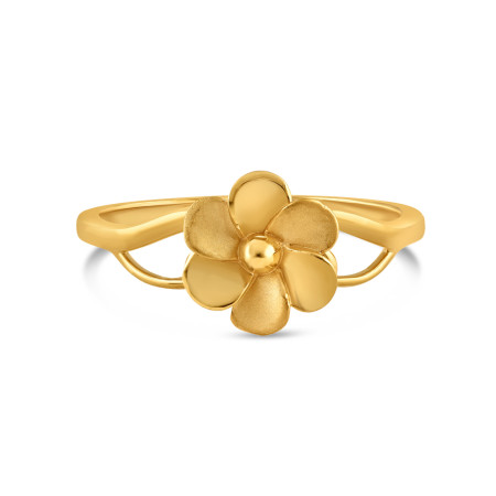 22ct Gold Flower Ring