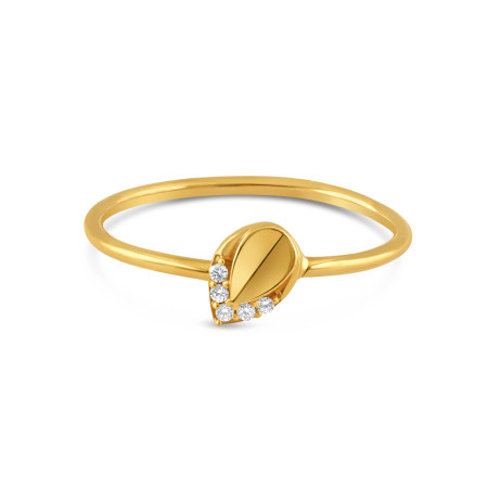 22ct Gold Fancy CZ Ring | Size N 1/2