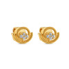 22ct Gold CZ Stud Earring for Ladies