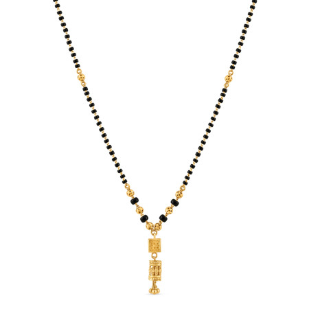 Gold Mangalsutra for Women | 18 Inches