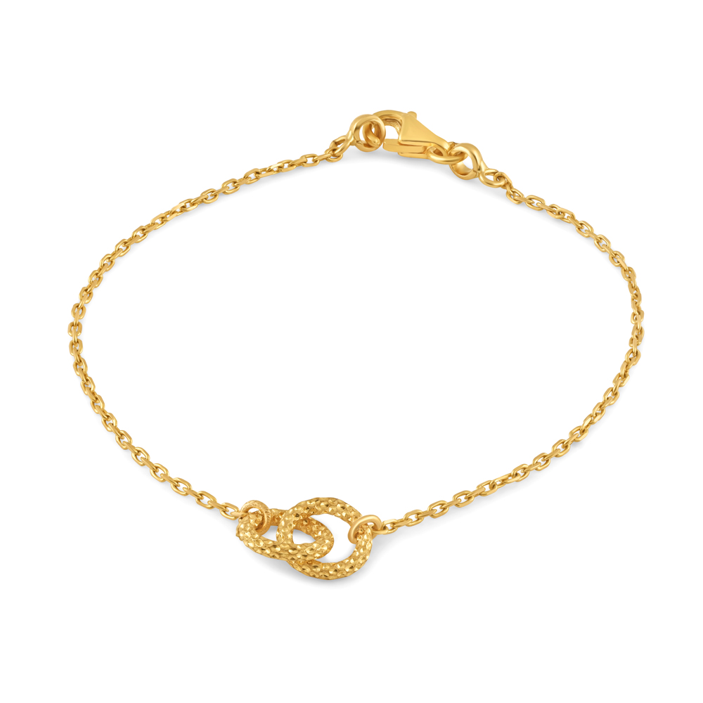 Buy 22ct Gold Ladies Gold Bracelet in 7 Inches at PureJewels
