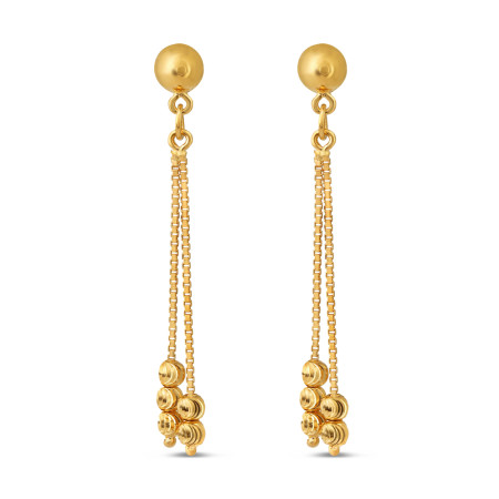Gold Drop Earring | 1.5 Inches