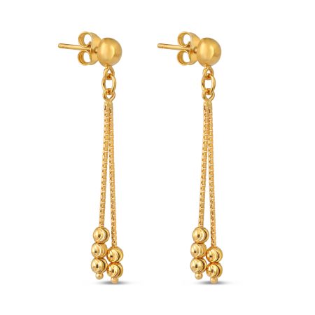 Gold Drop Earring | 1.5 Inches