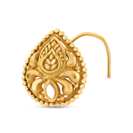 Bridal Nose Pin 22ct Gold | Rosette Collection