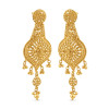 22ct Gold Bridal Drop Earring | Jali Collection