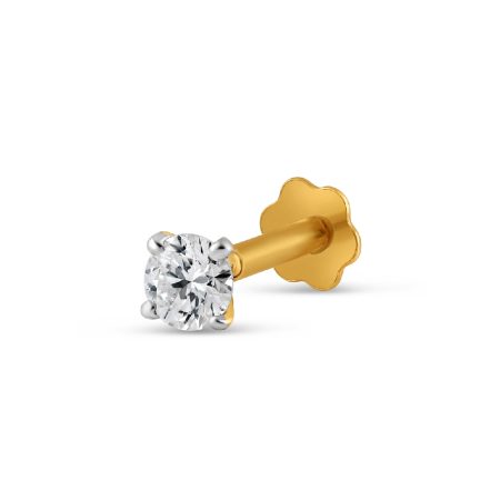 18ct Yellow Gold | Diamond Nosepin | 0.04ct